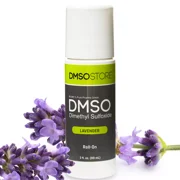 DMSOSTORE DMSO Roll-on Lavender Scented Soothe Aches, Relax Muscles, Calm 99.995% Pure
