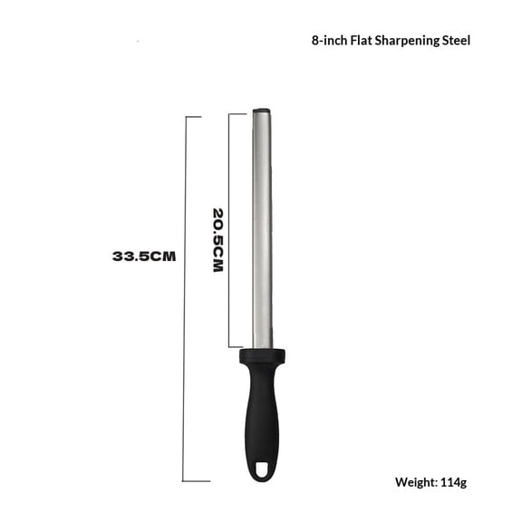 DMT 8 Inch Diamond Sharpening Stone, Dual Grit 220/325 Professional Diamond Sharpener for Kitchen Knives, Flat Diamond Sharpening Plate with Guaranteed Flat Surface