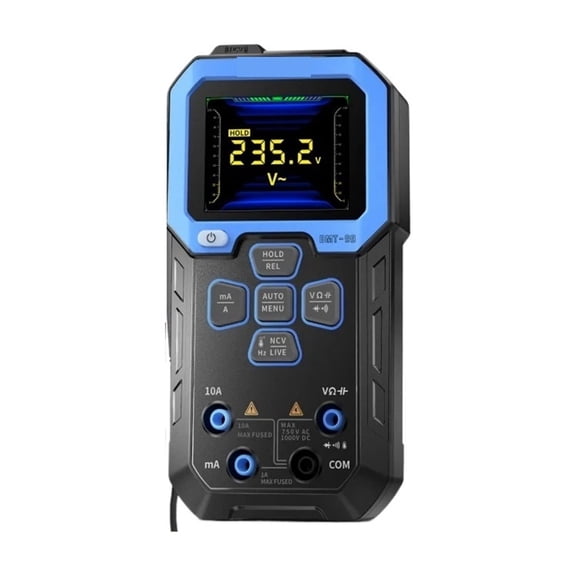 DMT-99 Digital Multimeter True RMS 10000 Counts Resistance Capacitance Frequency Temperature Current Voltage NCV Tester ,Accurate and Speed