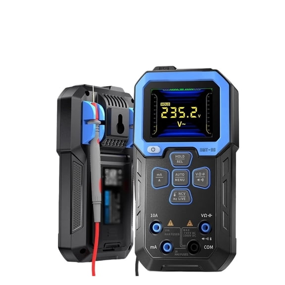 DMT-99 HD Color Screen Intelligent Professional Digital Multimeter - 1000V 10A Auto Rang ,Easy to Use