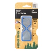 DMT Trac Two-Stage Knife Sharpener with Precision Tungsten Steel and Ceramic Sharpening System and Integrated GPS Topographical Ergonomic Grips for Perfect Sharpening on The GO!
