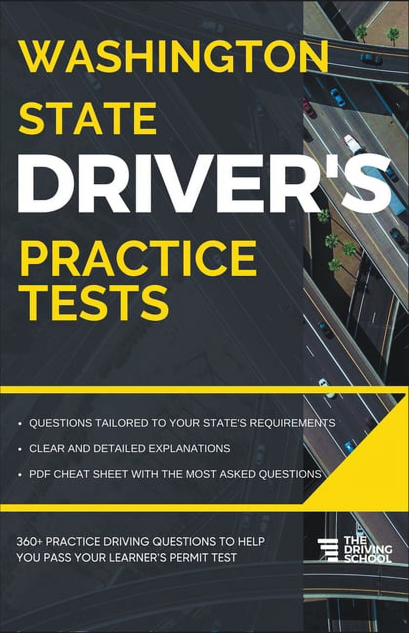 DMV Practice Tests Washington State Driver's Practice Tests (Paperback