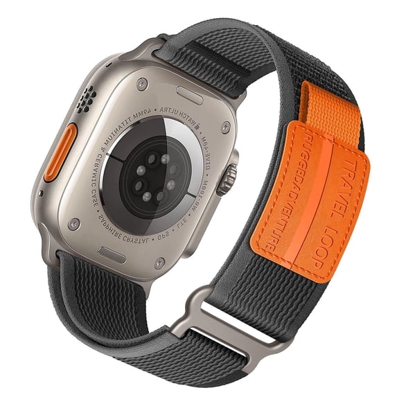 DMVEIMAL Trail Loop Compatible with Apple Watch Bands iWatch Bands 49mm 45mm 41mm 44mm 40mm 42mm 38mm Women Men, Rugged Sport Loop Nylon Wristband for iwatch Series 9 8 7 SE 6 5 4 3 Ultra 2