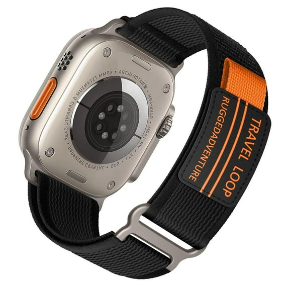 DMVEIMAL Trail Loop Compatible with Apple Watch Bands iWatch Bands 49mm 45mm 41mm 44mm 40mm 42mm 38mm Women Men, Rugged Sport Loop Nylon Wristband for iwatch Series 9 8 7 SE 6 5 4 3 Ultra 2