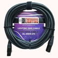 thumbnail image 1 of DMX Cable - 25 Foot Lighting DMX Cable - Adkins Professional Lighting, 1 of 3