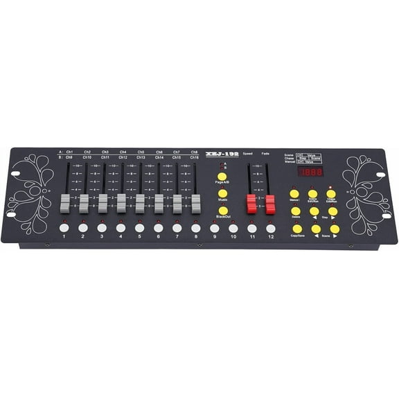DMX Controller, DMX Console, Premium DMX Stage Lighting Controller Program, Easy Light Console for Stage & DJ Lighting