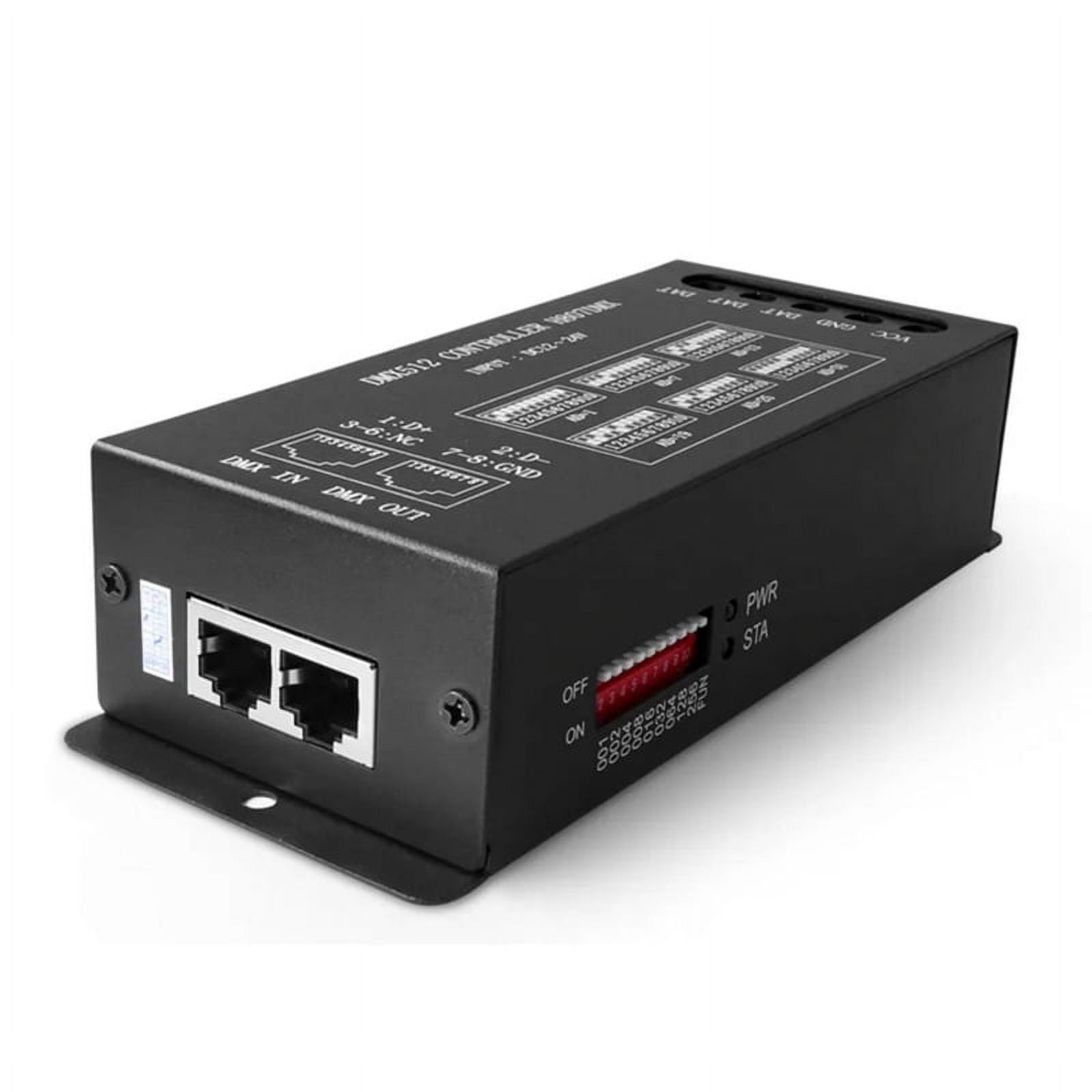 DMX512 H807 RGB LED Controller WS2811 WS2812B WS2813 WS2815 Pixels Led Strip Controller Stage Light 1024Pixels