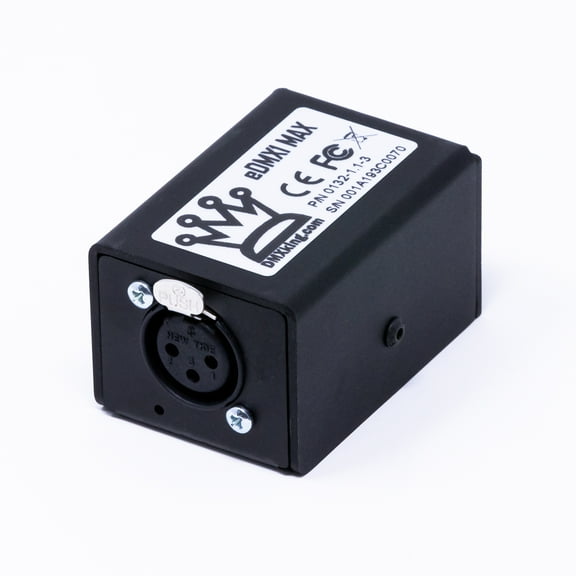 DMXking eDMX1 MAX – Ethernet ArtNet/sACN DMX Adapter (3-pin)