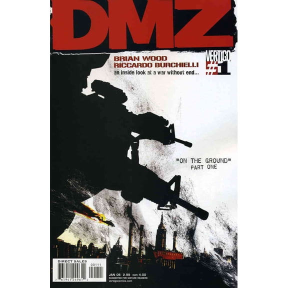 DMZ #1 VF ; DC/Vertigo Comic Book