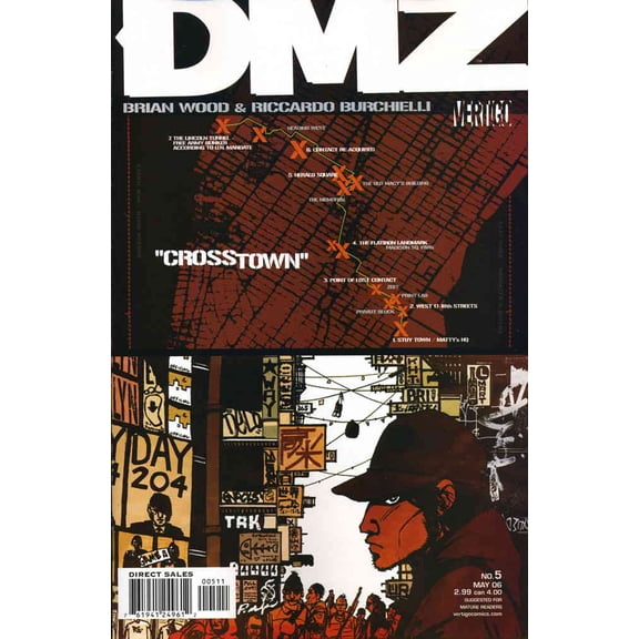 DMZ #5 VF ; DC/Vertigo Comic Book