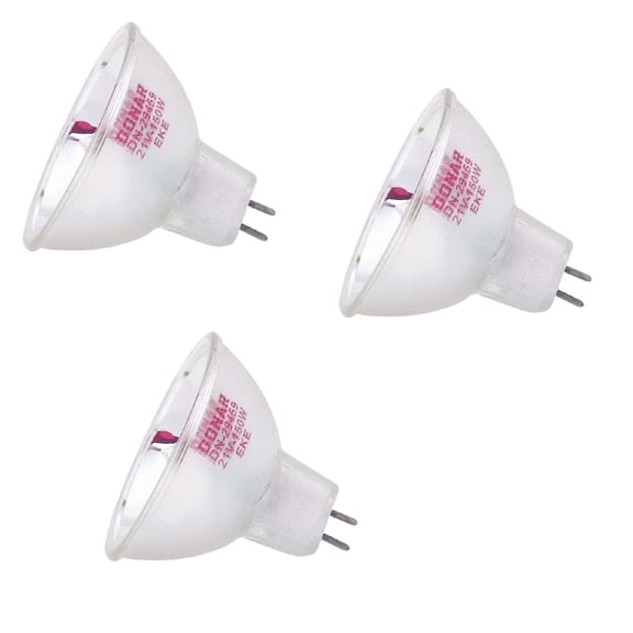 DN-29459 EKE Halogen Bulb, 21V 150W, Compatible with 13629 93638, for Dental Surgical Microscope Cold Light Source Lamp - 3 PIECES