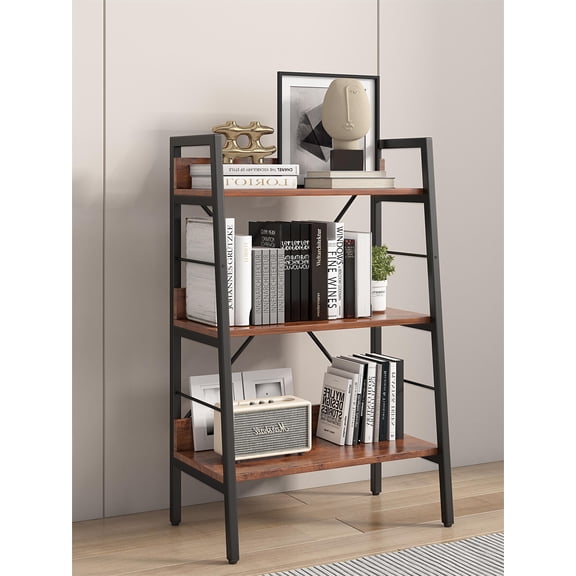 DN 3 LAYER DISPLAY Bookshelf H Ladder Shelf Storage Shelves Rack Shelf Unit METAL FRAME, Tigger, 1 pc per carton
