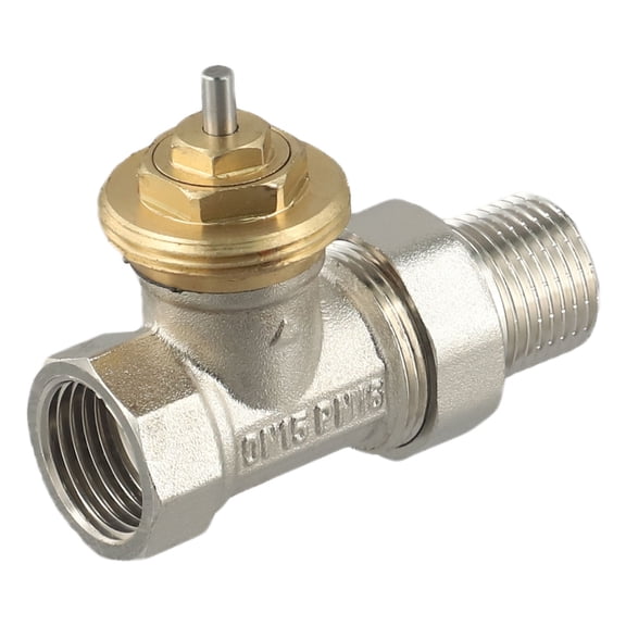 DN15 DN20 DN25 Brass Temperature Control Valve Energy Saving Self Regulating Design with Vertical Installation