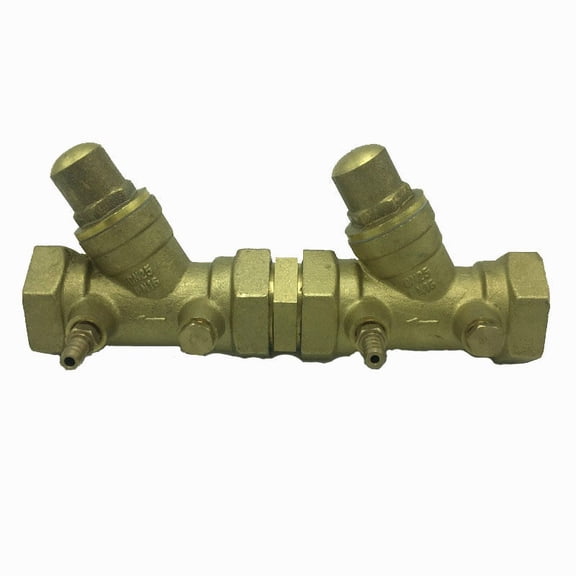 DN15 DN20 DN25 DN32 DN40 DN50 Block valve Brass double inner thread buckle Anti-fouling block valve backflow preventer