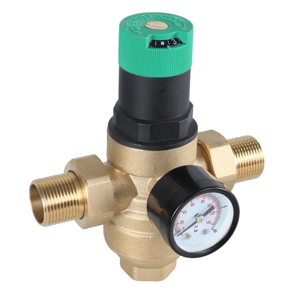 DN15 Pressure Reducing Water Pressure Regulator Adjustable Water Control Pressure Regulator External Thread