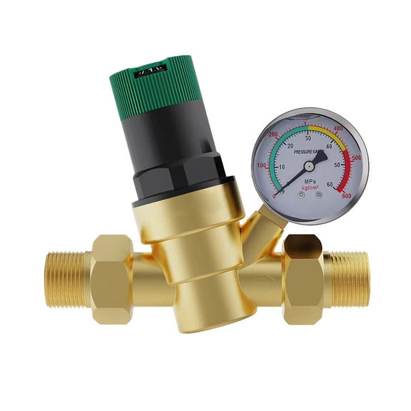 DN15 Water Pressure Regulator Valves Ensures Stable Flows Prevents Leaks Easy Safety Valves for Home Water Systems