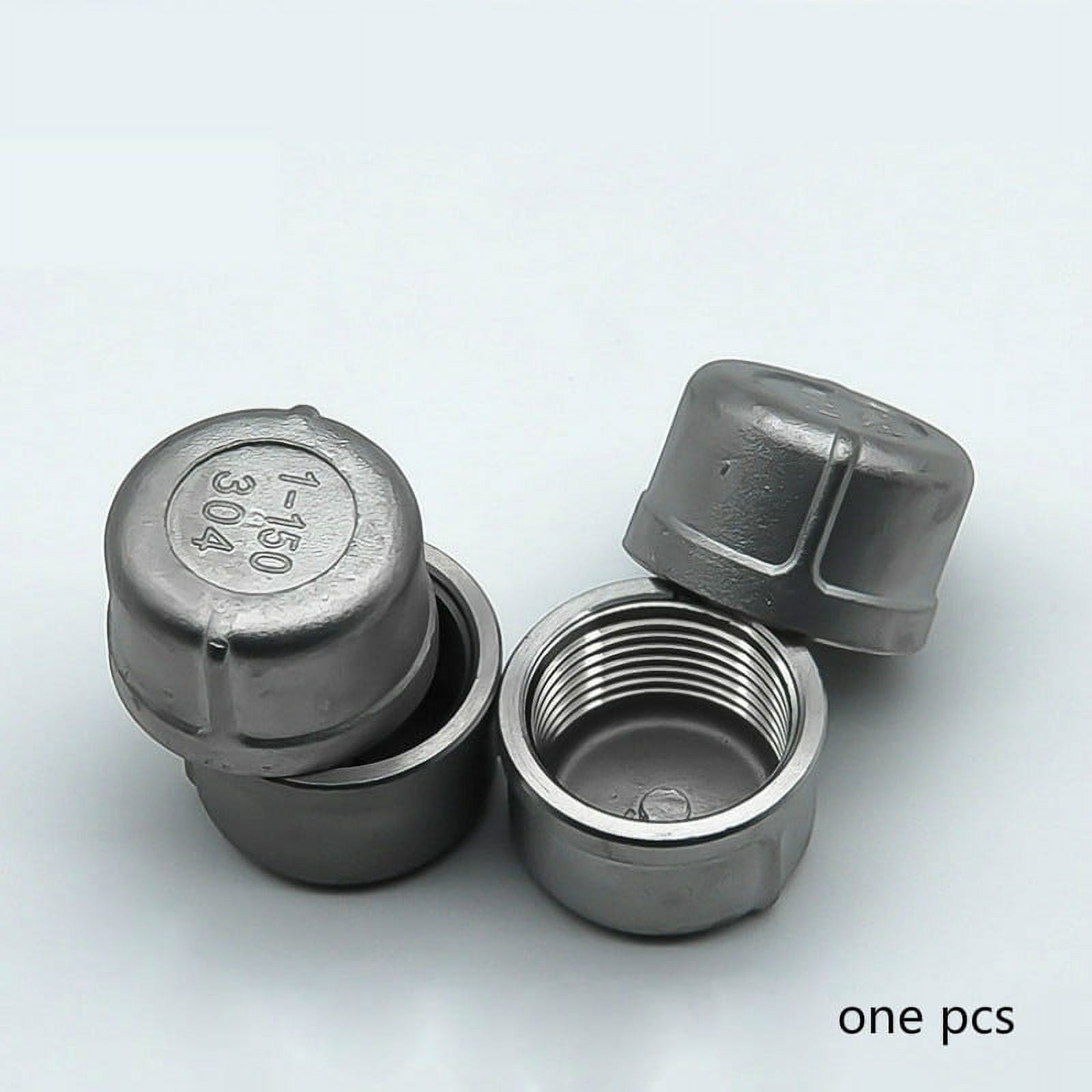 DN15 to DN100 Stainless Steel Round Tube end Cap BSPT 1/2 inch to 4