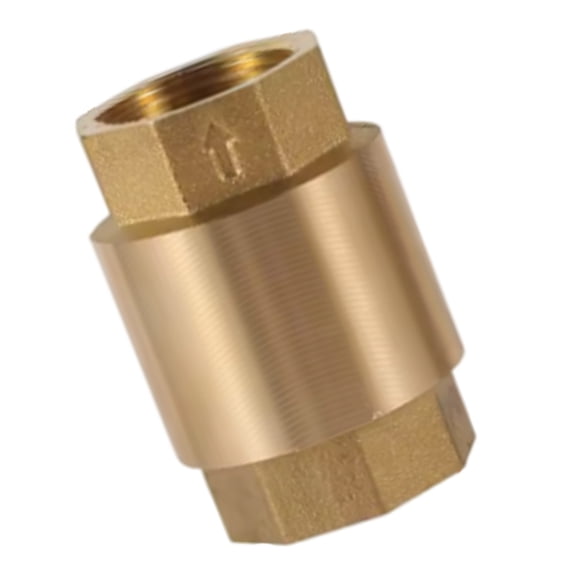 DN20/DN15 Brass Inline Spring Check Valves Replacement Water Non Return Valves