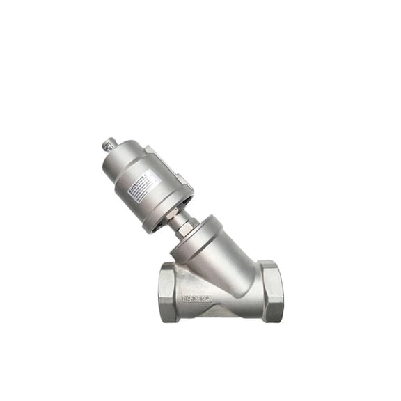 DN50 2inch Pneumatic Two-Port Two-Position Stainless Steel Air Control Angle Seat Valve ,Easy to Use