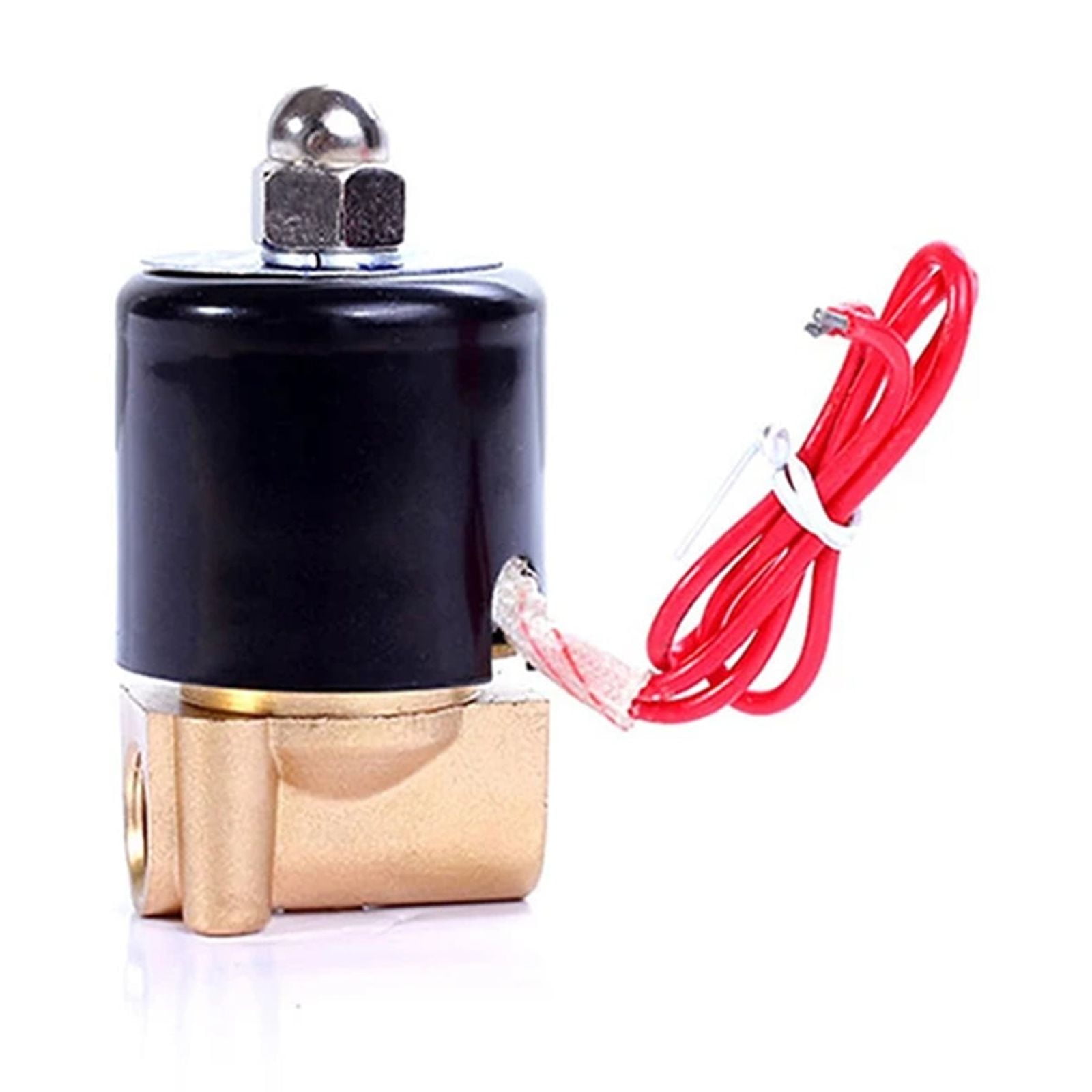 DN6 Brass Electric Solenoid Valve DC12V DC24V AC220 110 Normally Closed