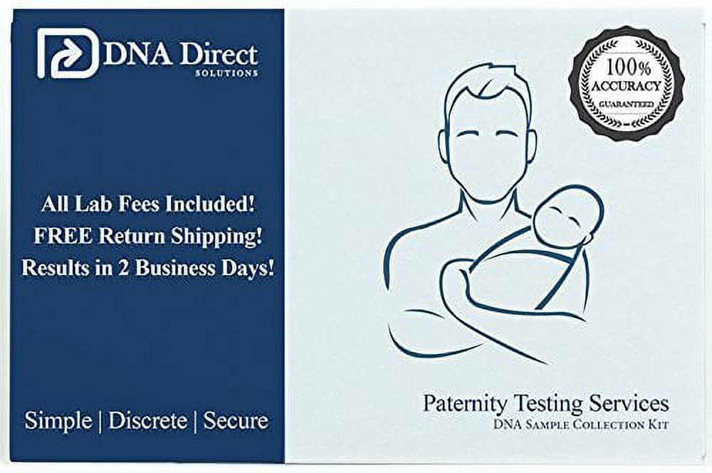 DNA Direct Paternity Test Kit All Lab Fees & Shipping to Lab Included