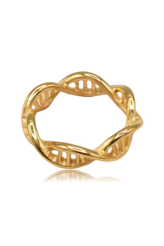 DNA Double Helix Ring | Clayton Jewelry Labs