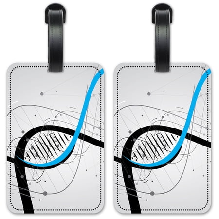 DNA - Luggage ID Tags / Suitcase Identification Cards - Set of 2 price history and forecast - Art Plates 2650-LT