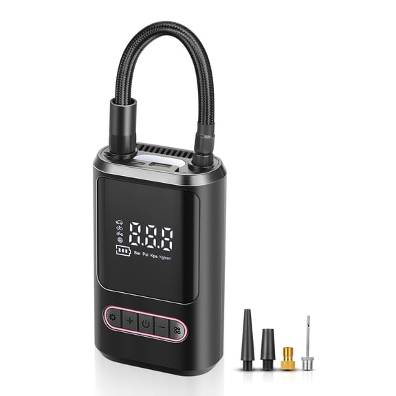 DNA Motoring 150 PSI Wireless Portable Tire Inflator Air Pump Compressor 4000 mAh LCD Display
