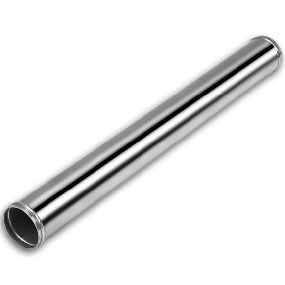 DNA Motoring 2.5" OD 23.65" 600mm Length Straight Aluminum Intercooler Pipe Tube Intake Turbo