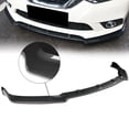 thumbnail image 1 of DNA Motoring 2-PU-663-PCF For 2016 to 2019 Nissan Sentra Carbon Fiber Look 3Pcs Front Bumper Lips Guard Body Kit w/Vertical Stabilizers 17 18, 1 of 3