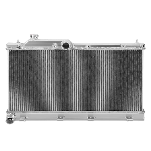 DNA Motoring 2-Row Aluminum Cooling Radiator for 08-14 Subaru Imperza WRX STI 2.5L Turbo