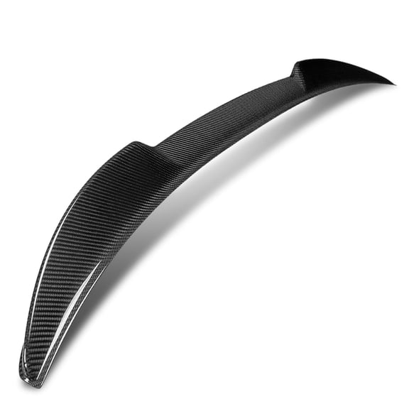 DNA Motoring 2-SPC-6520-CF For 2019-2022 Toyota Avalon V-Style Real Carbon Fiber Rear Trunk Spoiler Wing