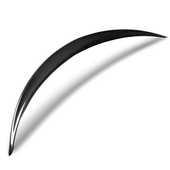 DNA Motoring 2-SPC-7407-CF For 2020-2022 Tesla Model Y Carbon Fiber OE Style Duck Bill Rear Trunk Lid Spoiler
