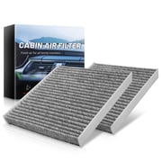 DNA Motoring 2PCS Cabin Air Filter for 06-24 Land Rover Ranger Rover Lexus Scion Subaru Toyota 4Runner