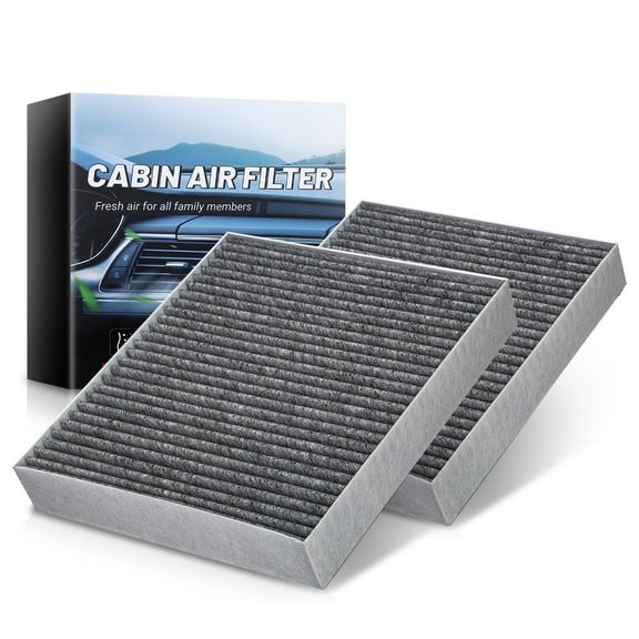 DNA Motoring 2PCS Cabin Air Filter for 10-23 Buick Encore Cadillac SRX Chevy Captiva Cavalier Saab 9-4X/9-5