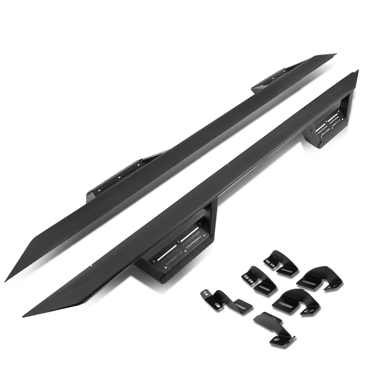 DNA Motoring 3" Nerf Bars For 0716 Toyota Tundra Crew Cab Aluminum