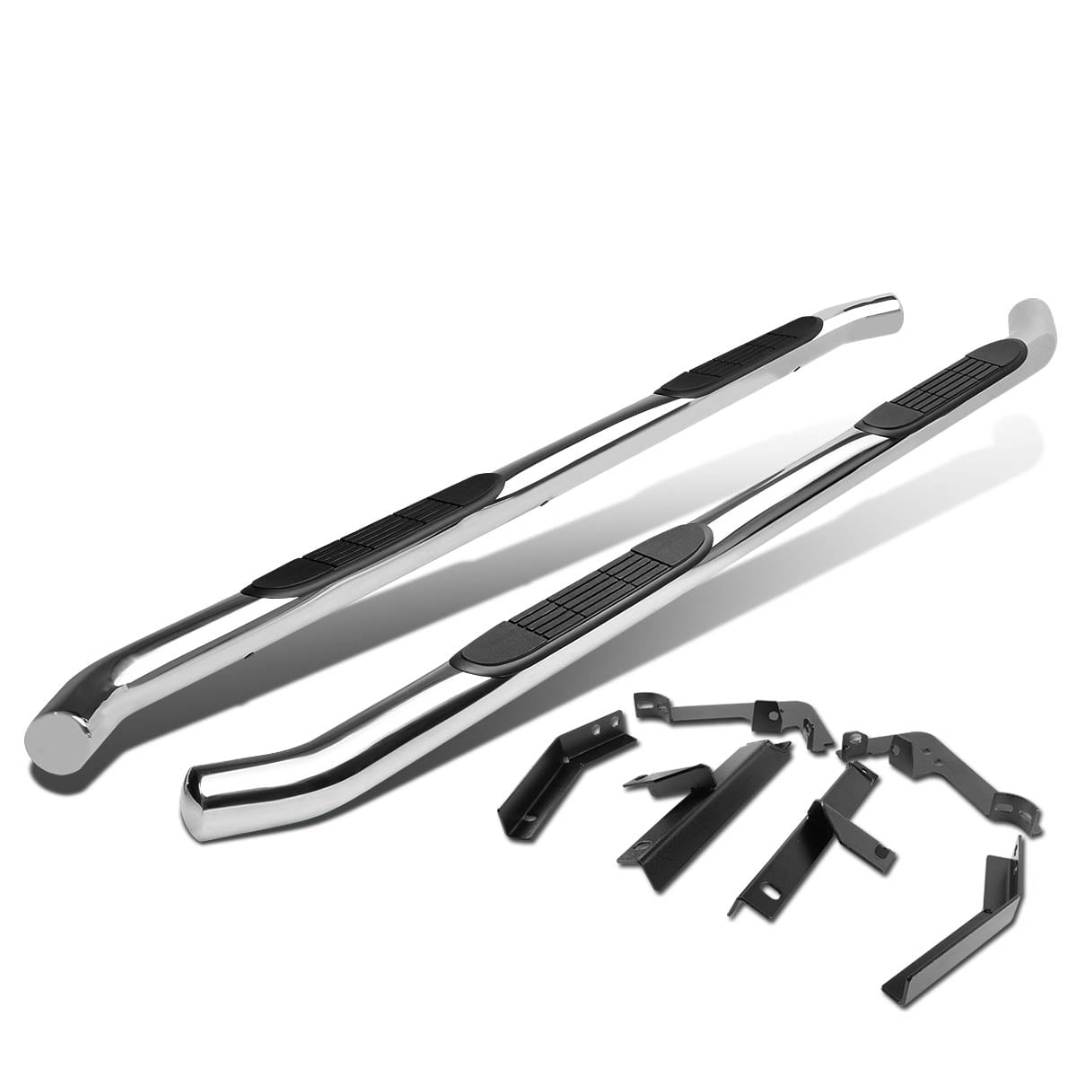 DNA Motoring 3" Nerf Bars For 0915 Honda Pilot Stainless Steel