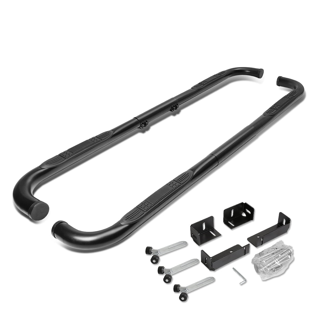DNA Motoring 3" Nerf Bars For 9911 Chevy Silverado/GMC Sierra/Dodge