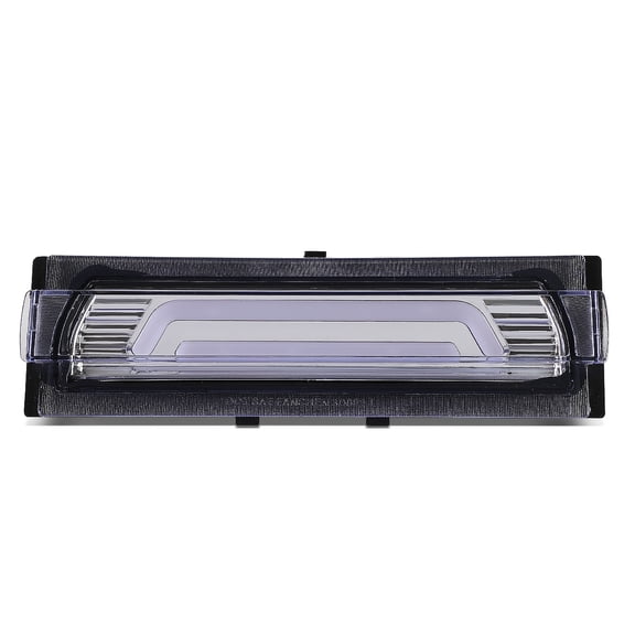 DNA Motoring 3BL-CCV91-3D-LED-CH For 1991 to 1996 Chevy Corvette Chrome Housing Rear Trunk Lid 3D LED Bar Third 3rd Tail Brake Light Lamp 92 93 94 95