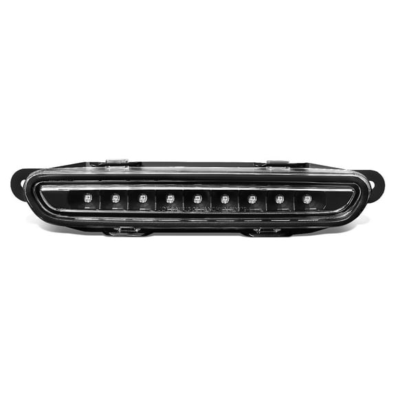 DNA Motoring For 06-10 Dodge Charger Full LED Third 3RD Tail Brake Light Stop Parking Lamp Black