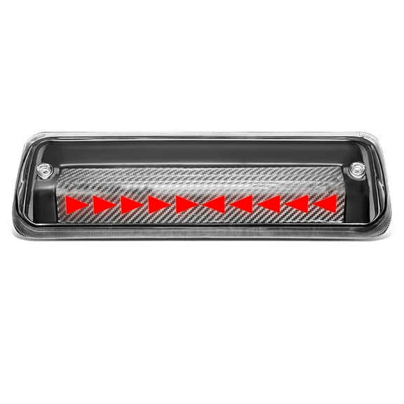 DNA Motoring 3BL-F15004-3D-T4-LED-BK For 2004 to 2010 Ford F-150 Explorer Sport Trac Sequential LED Triangle Style Signal Tail Center 3rd Third Brake Light 05 06 07 08 09