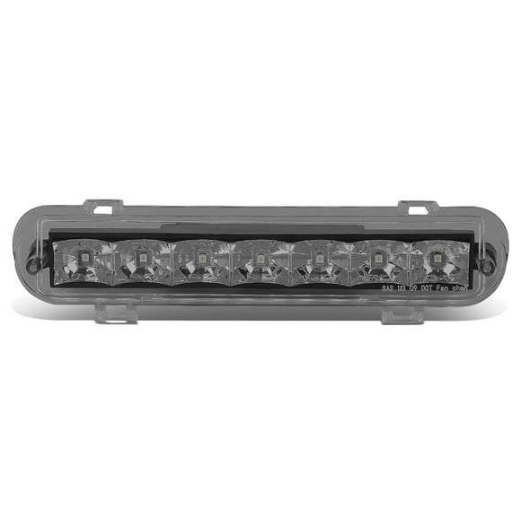 DNA Motoring 3BL-FFLEX09-LED-SM For 2009 to 2011 Ford Flex LED 3rd Third Tail Brake Light Rear Stop Lamp Smoked Housing 10