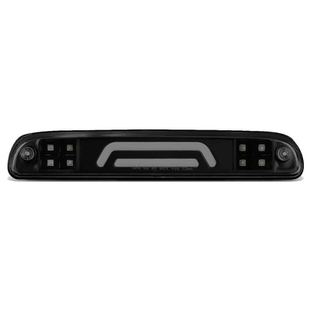 DNA Motoring 3BL-FSPRAN99-3D-LED-BK-SM For 1993 to 2016 Ford Super Duty Ranger Mazda B-Series 3D LED Bar 3rd Third Tail Brake Light Cargo Lamp Smoked Lens 94 95 96 97 98 99 00 11 12 13 14 15