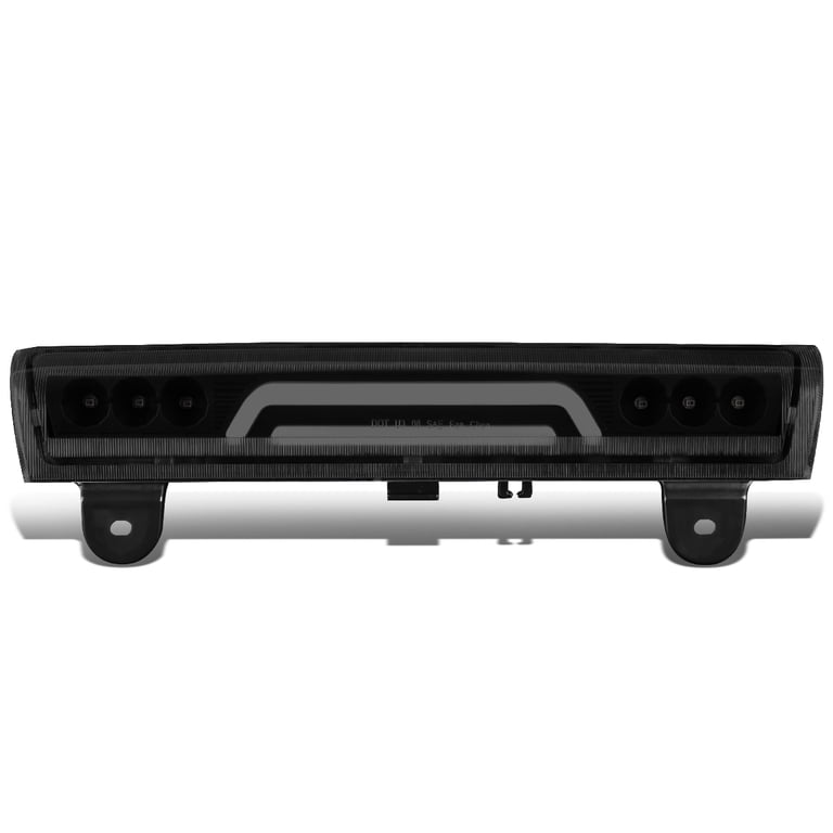 DNA MOTORING Black LED Third Brake Light For 2006-2011 Cadillac DTS - Smoked Lens, Super Bright