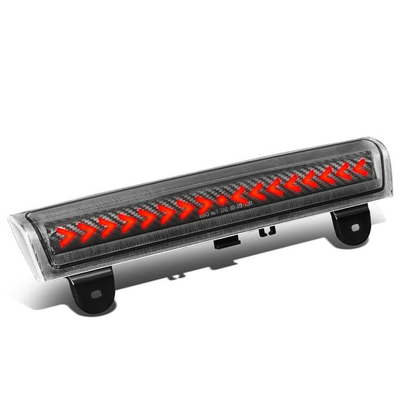DNA Motoring 3BL-GMCD00-3D-T3-LED-BK For 2000 to 2006 Suburban Tahoe Yukon XL Sequential LED Arrow Style Signal Tail Center 3rd Third Brake Light 01 02 03 04 05