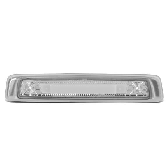 DNA Motoring 3BL-JCOM06-3D-LED-CH For 2006 to 2010 Jeep Commander 3D LED Bar 3rd Third Tail Brake Light Rear Center Stop Lamp Chrome Housing 07 08 09