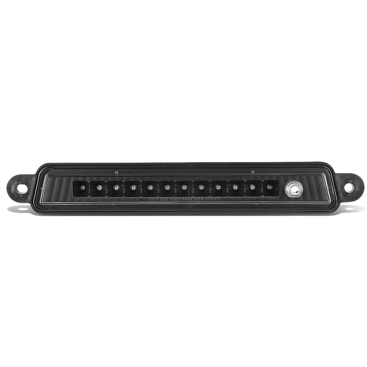 DNA MOTORING Black LED Third Brake Light For 2006-2011 Cadillac DTS - Smoked Lens, Super Bright