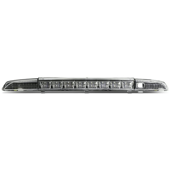 DNA Motoring 3BL-NP93-LED-CH For 1993 to 1995 Nissan Pathfinder WD21 LED 3rd Third Tail Brake Light Rear Stop Lamp Chrome Housing 94 93 95