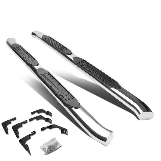 DNA Motoring 4" Nerf Bars For 1518 Chevy Colorado/GMC Canyon Extended