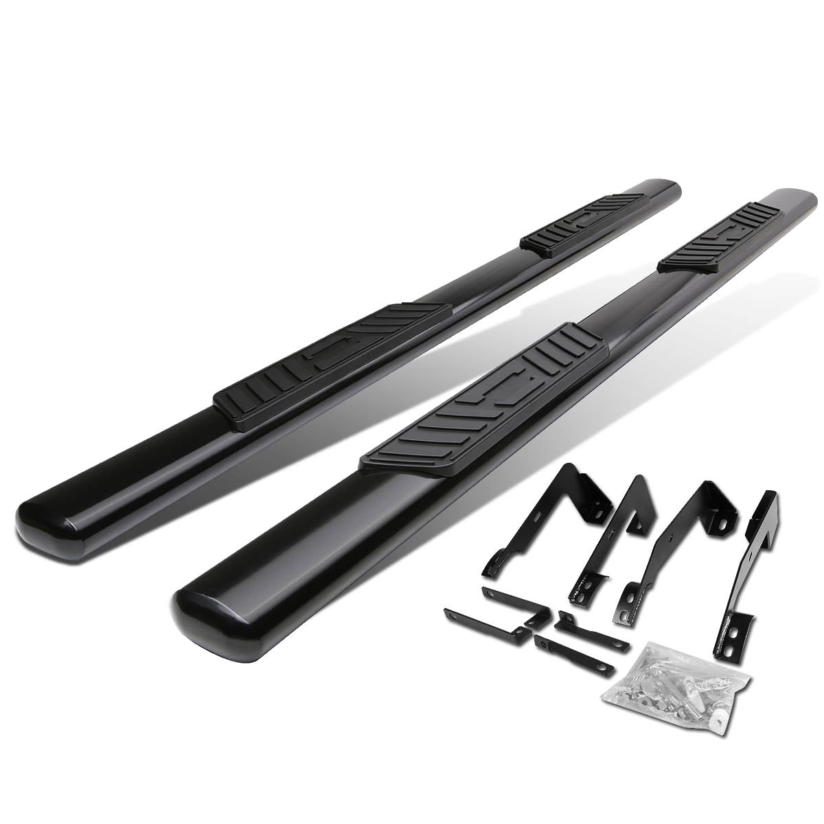 DNA Motoring 5" Nerf Bars For 02-09 Dodge Ram Truck 1500 2500 3500 Quad ...
